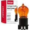 Halogeninė lemputė pwy24w wp3.3x14.5-4 gintaro spalvos 12v 24w amio-04410