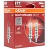 Żarówki Osram lemputės Sidabrinis +100%, H1, 55W, DUO 64150NBS-HCB