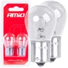Halogeninės lemputės P21W BA15S 12V 2vnt. blisteryje amio-03351