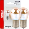 Halogeninės lemputės py21w 12v 21w bau15s lumitec oranžinės chromo spalvos 2 vnt. amio-04627