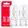 Halogeninės lemputės T10 W5W W2.1x9.5D 12V 2 vnt. blisteryje amio-03346
