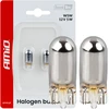 Halogeninės lemputės WY5W 12V5W „lumitec“ chromuotos, 2 vnt. amio-04628