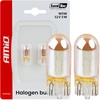 Halogeninės lemputės WY5W 12V5W „Lumitec“ oranžinės chromo spalvos, 2 vnt. amio-04626