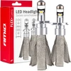 LED žibintų lemputės FLEX+ series H4 lens 12V 24V 6000K Canbus, 2 vnt. AMIO-03658