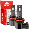 LED žibintų lemputės X4-series AVIATOR H8/H9/H11/H16 6500K max 44W AMIO-03765
