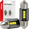 Żarówki led canbus c5w c10w 31mm 2525 3smd balta 12v 24v amio-05006