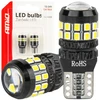 LED lemputės canbus t10 w5w 27smd 2016 baltas 12v 24v amio-04258