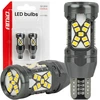 Żarówki led canbus w16w t15 2016 45smd balta 12v 24v amio-04992