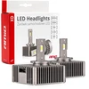LED kaitrinės lemputės xD D5S 6500K Canbus Amio-03314 serija