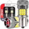 LED lemputės „Canbus Pro“ serijos 1156 BA15S P21W R10W R5W 36x3030 SMD ventiliatorius baltos spalvos 12V 24V amio-03722