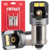 LED lemputės Canbus Pro T4W BA9s 4x2016 SMD baltos 12v 24v amio-03579