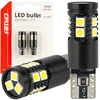 LED lemputės Canbus T10 W5W 13SMD 3030 baltos 12V 24V amio-04259