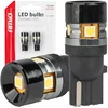 LED lemputės Canbus T10 W5W 5SMD 3030 baltos 12V 24V amio-04239
