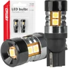 LED lemputės Canbus T10 W5W 9 SMD 3030 baltos 12V 24V amio-04241
