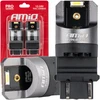 LED lemputės „Full Canbus Pro P27/7W“ 2x3157 SMD baltos 12 V 24 V amio-03598