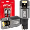 LED lemputės „Full Canbus Pro T15 W16W“ 4x3030 SMD baltos 12 V 24 V amio-03581