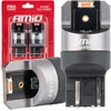 LED lemputės „Full Canbus Pro W21/5W“ 2x1860 SMD raudonos 12 V 24 V amio-03602