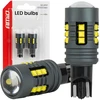 Żarówki led standard w16w t15 2525 18smd balta 12v 24v amio-04994