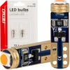 Standartinės raudonos LED lemputės W1W T5 12V 3030 1LED HP amio-03727