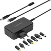 Kruger &amp; Matz Maitinimo šaltinis KrugerMatz 90W universalus maitinimo šaltinis su „Power Delivery“ funkcija, 7 antgaliai