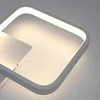 Šviestuvas LED ZD113, 14W, 22,5x22,5 cm, baltas