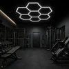 ZD211C LED lempa, 7 šešiakampiai, 234x244 cm