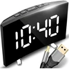 Zegar Laikrodis Skaitmeninis laikrodis, elektroninis žadintuvas, LED termometras -e738