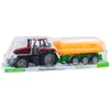 Lean Toys Žaislinis traktorius su priekaba 46 cm