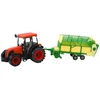 Lean Toys Žaislinis traktorius su priekaba, 49 cm