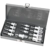 Zest. 12 bitų rinkinys. CV Torx 1/2-3/8-1/4'', T4-T60 Proline
