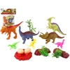 Žaislų rinkinys Dinozaurai su priedais Lean Toys