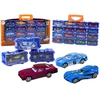 Lean Toys Žaislinių mašinėlių rinkinys, įvairių spalvų, 16 vnt.