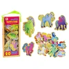 Lean Toys 20 Spalvotų Magnetukų Rinkinys