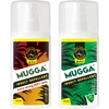 Zestaw Rinkinys 2x MUGGA 50% + 9,5% DEET šeimos uodų repelentų rinkinys