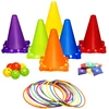 Lean Toys Sportinių Įgūdžių Žaidimų Rinkinys 3in1