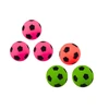 Lean Toys Spalvoti guminiai futbolo kamuoliukai, 6 vnt.