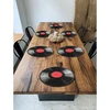 Bertoni Rinkinys 6D apvalių stalo kilimėlių rinkinys - VINILAS