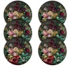 Bertoni Rinkinys 6D apvalių stalo padėkliukų rinkinys - BOUQUET