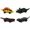 Spyruoklinių automobilių - dinozaurų rinkinys Lean toys, 8 vnt.