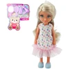Lean Toys Lėlė Anlily su lova ir tualetiniu staliuku
