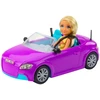 Lean Toys Lėlė su kabrioletu Ankiki, violetinis