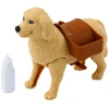 Lean Toys Lėlė su šunimi ir šuniukais, 13 cm