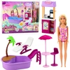 Lean Toys Lėlė Anlily su baseinu ir aksesuarais