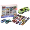 Sportinių mašinėlių rinkinys Lean Toys, įvairių spalvų, 20 vnt.