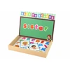 Edukacinis magnetinių kortelių rinkinys Lean Toys su rašymo ir piešimo lenta