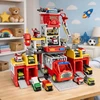 Lean Toys Gaisrinė stotis vaikams raudona