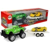 Lean Toys Automobilių rinkinys vaikams Auto Sportoe Geltona Terrain, 2 vnt.