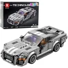 Lean Toys Konstruktorius GT500 automobilis 437 detalės pilkas
