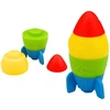 Lean Toys Guminės kaladėlės spalvotos 11 vnt.