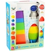 Lean Toys Guminės kaladėlės spalvotos 11 vnt.